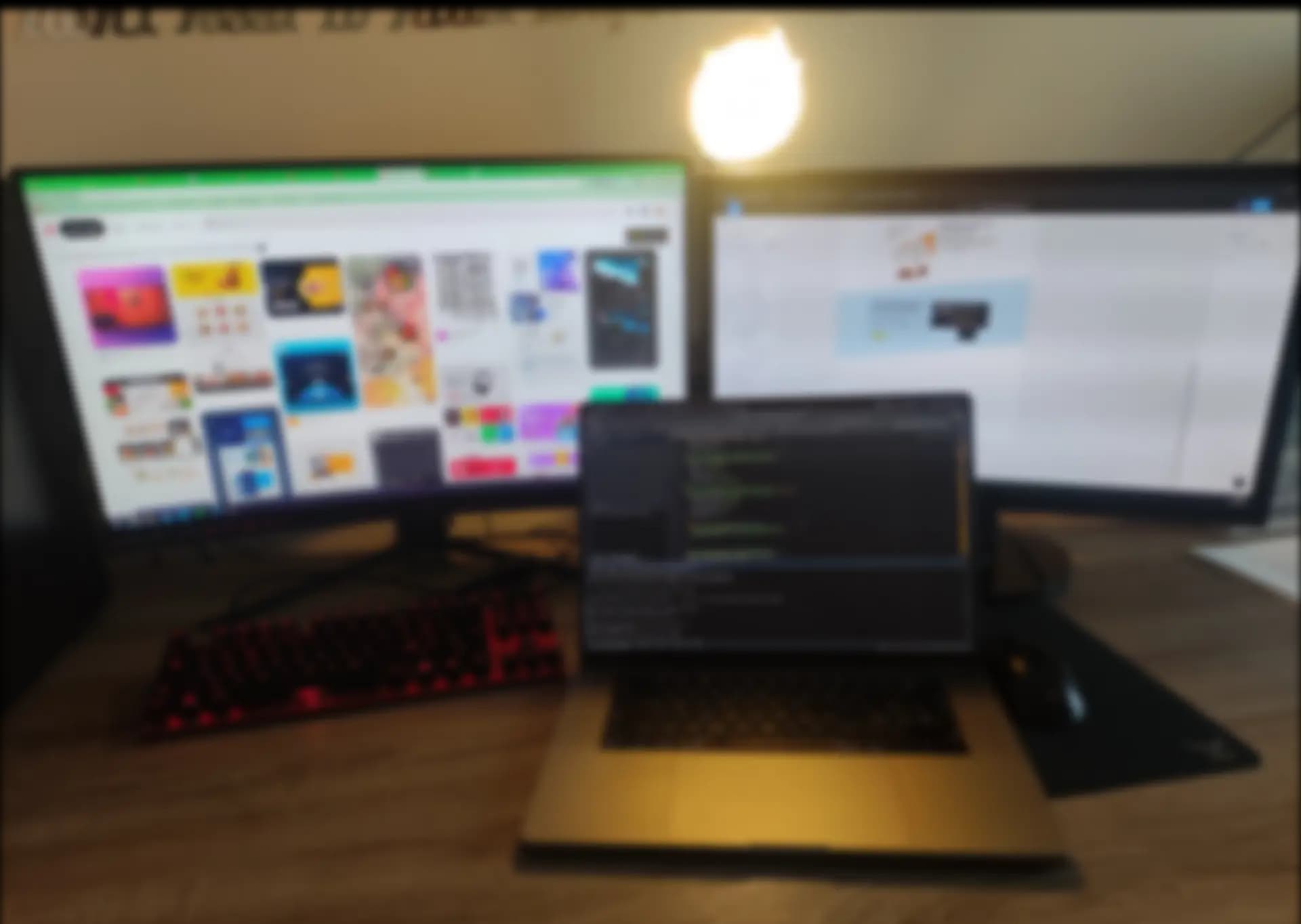 La mia postazione di lavoro